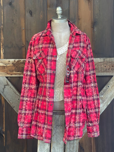 I Saw Mommy Kissing Santa Claus Art Flannel